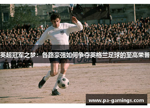 英超冠军之梦：各路豪强如何争夺英格兰足球的至高荣誉